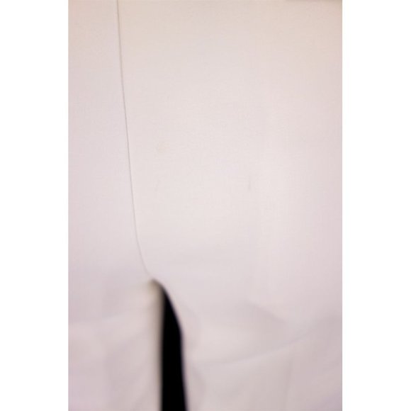 THE ROW New William Single-Pleat Straight-Leg Pants in Cream As-is - Picture 8 of 10